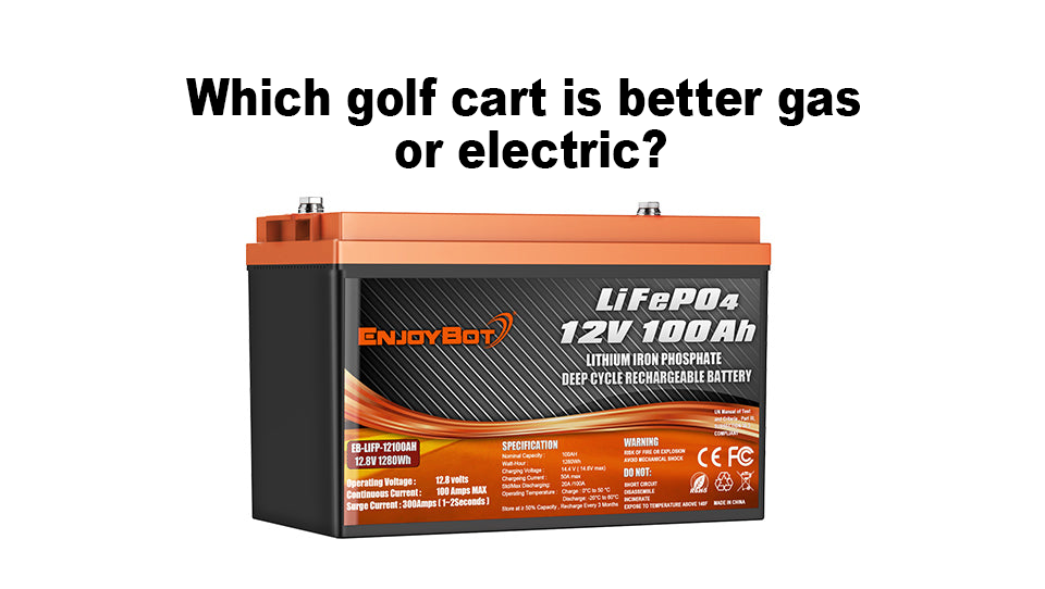 Which golf cart is better gas or electric?