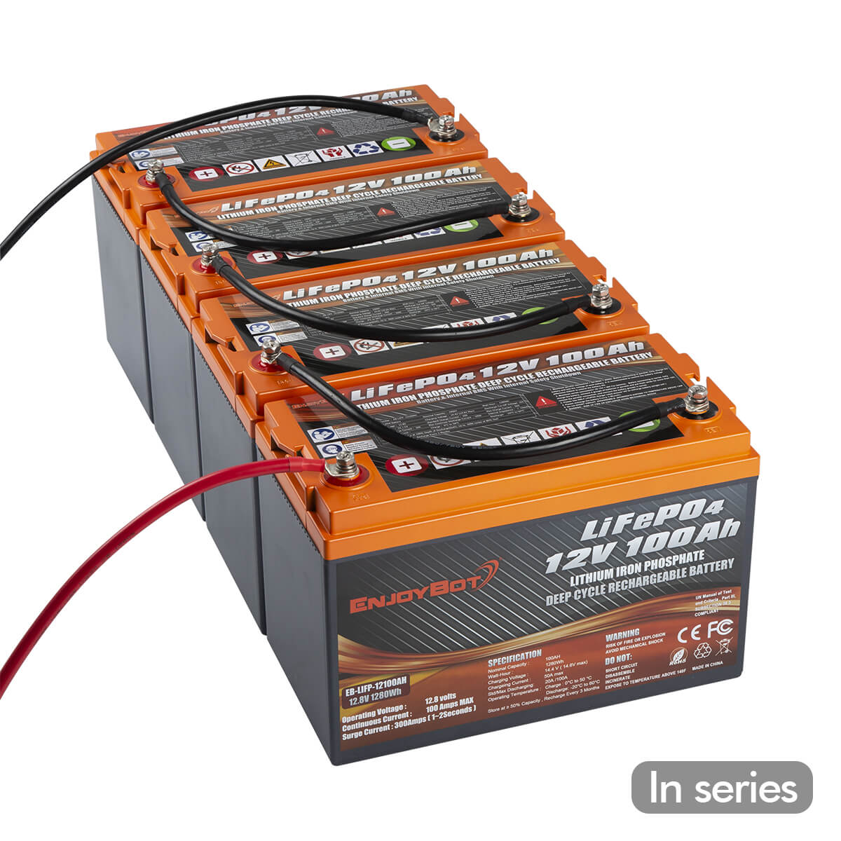 12V100Ah LiFePO4 Lithium Battery Packs LiFePO4 Batteries Supplier