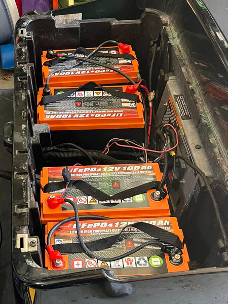 Enjoybot 48V 100Ah Lithium Golf Cart Battery Set 4 Pack _Customer Review_1