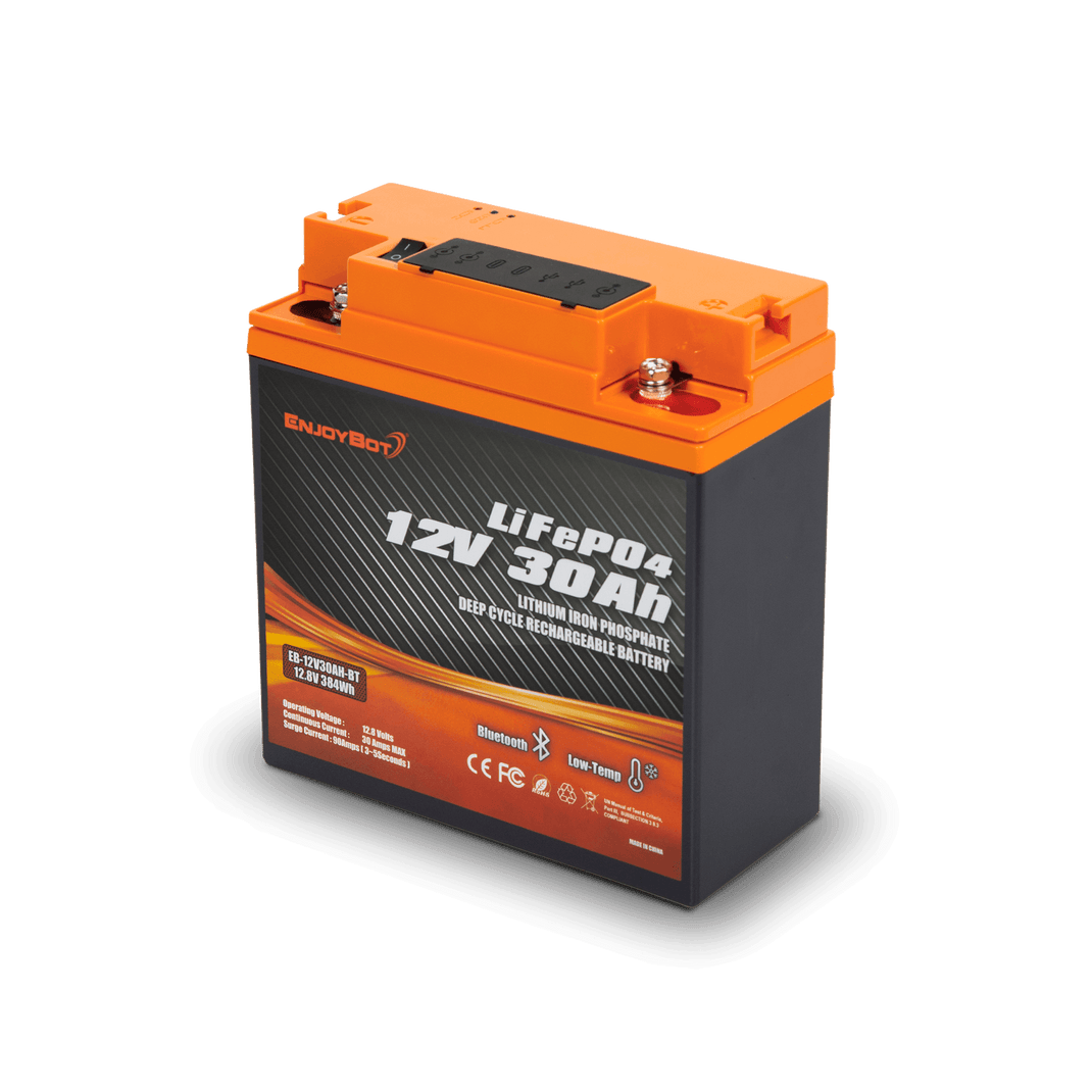 Enjoybot Deep Cycle LiFePO4 Battery & Accessories | Lithium Batteries ...