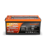 Enjoybot 36V 100AH LiFePO4 Lithium Battery with Bluetooth & Low-Temp Protection_3