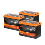 Enjoybot 36V 65AH Group 31 LiFePO4 Lithium Battery With Self-Heating, 2496Wh, 120A BMS