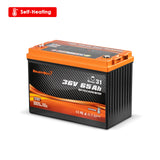 Enjoybot 36V 65AH Group 31 LiFePO4 Lithium Battery With Self-Heating, 2496Wh, 120A BMS