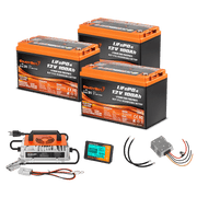 Enjoybot 36V 100Ah Golf Cart Lithium Battery Conversion Kit - 3 Batteries