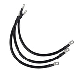 3AWG battery cable black x3