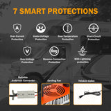 Enjoybot 43.8V 25A Waterproof Mountable LiFePO4 Lithium Battery Charger for 36V Lithium Battery