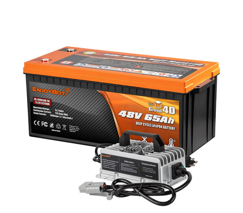 ENJOYBOT Used Second Hand Battery 48V 65AH LiFePO4 Lithium Battery