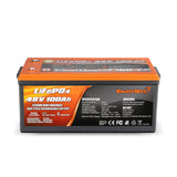 Enjoybot 48V 100AH LiFePO4 Lithium Battery with Bluetooth & Low-Temp Protection_3