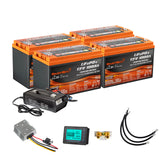 Enjoybot 48V 100Ah Golf Cart Lithium Battery Conversion Kit - 4 Batteries