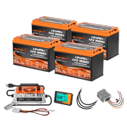 Enjoybot 48V 100Ah Golf Cart Lithium Battery Conversion Kit - 4 Batteries