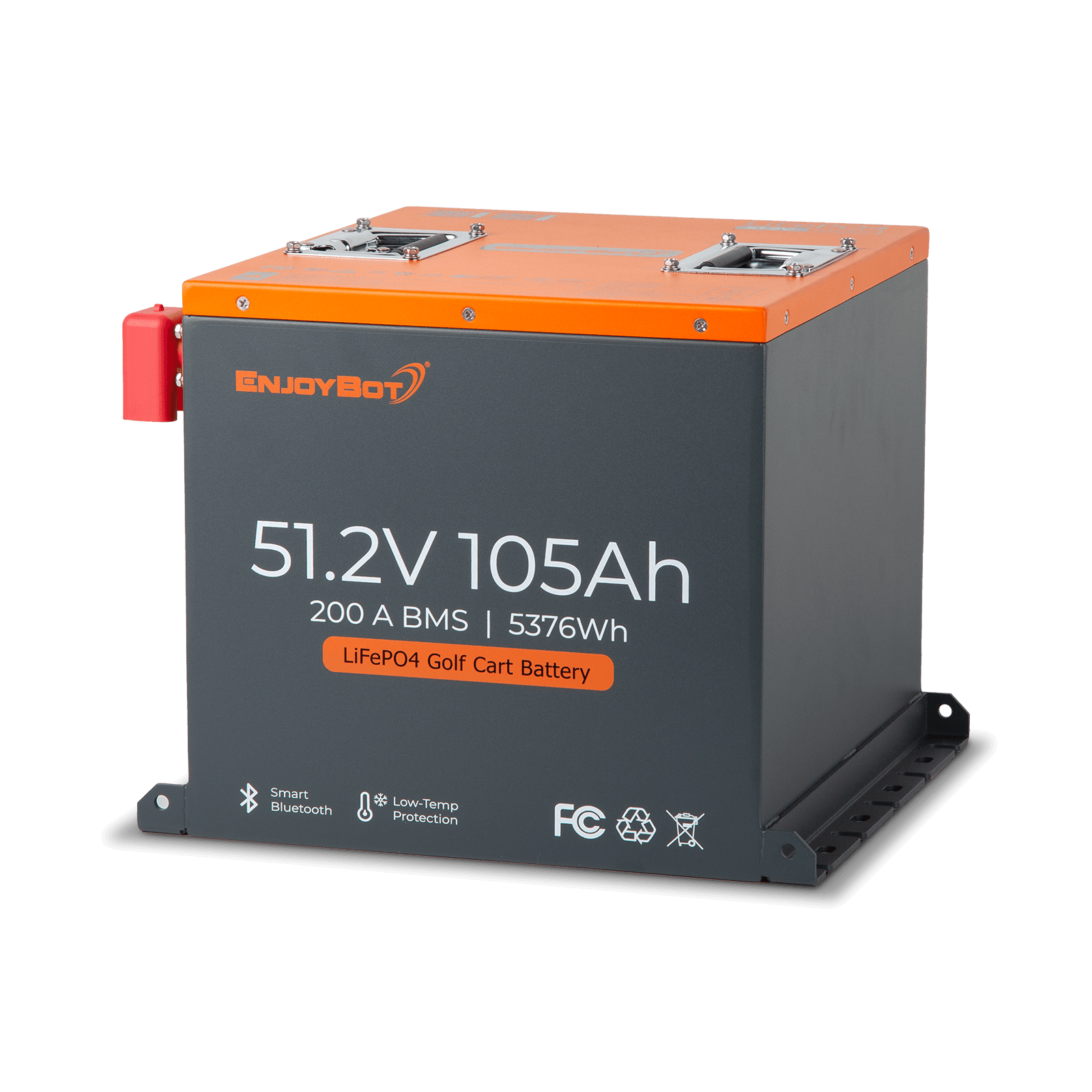 Enjoybot 48V (51.2V) 105AH Mini Lithium Golf Cart Battery Conversion K ...