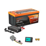 Enjoybot 48V 65Ah Heating Lithium Golf Cart Battery Conversion Kit