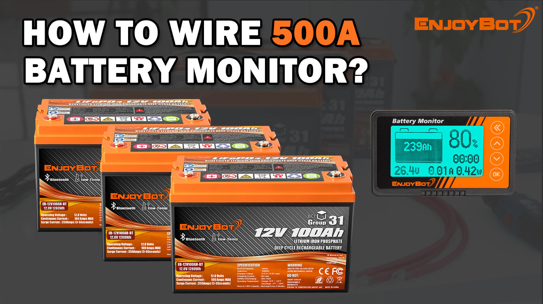 Load video: How To Wire Battery Monitor