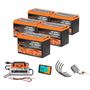 Enjoybot 60V 100Ah Golf Cart Lithium Battery Conversion Kit - 5 Batteries