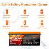 Enjoybot 12v 280ah LiFePO4 Battery - BMS System