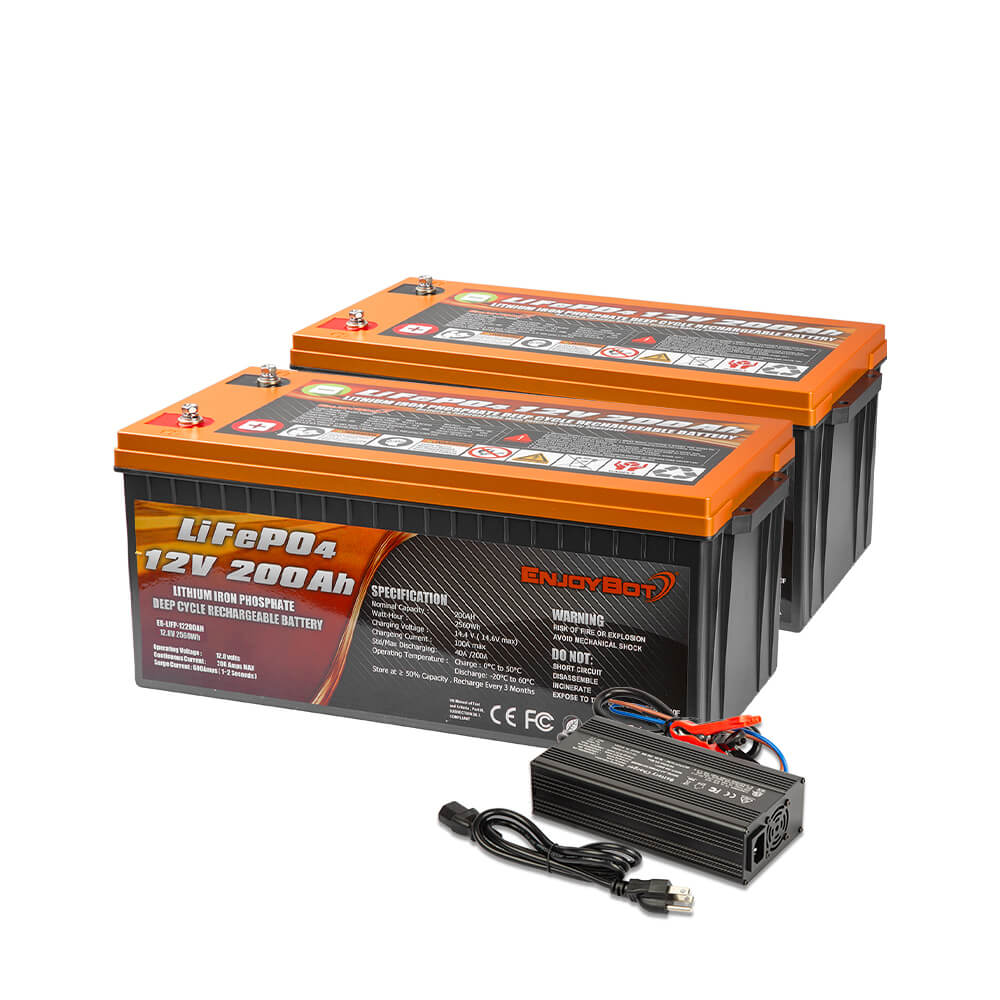 LiTime 12V 200Ah LiFePO4 Lithium Battery, 100A BMS, Deep Cycle Battery