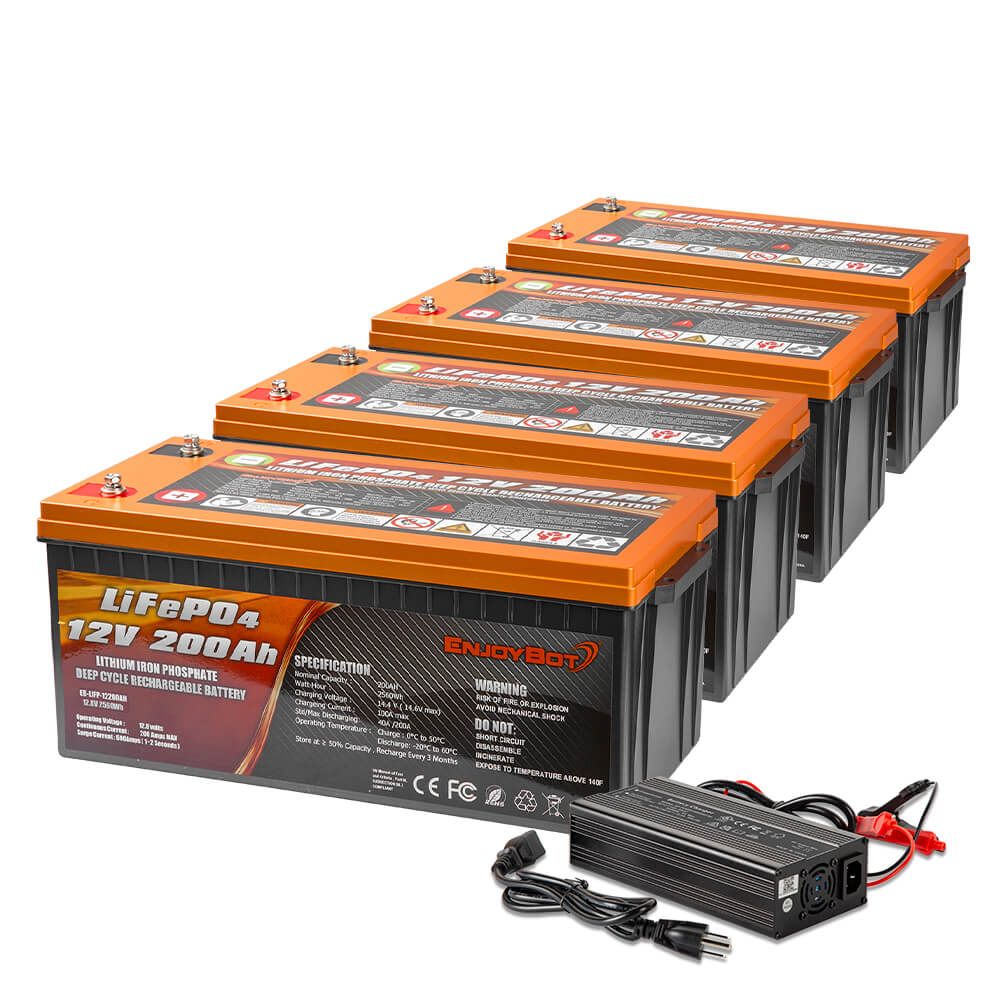 LiFePO4 Batterie 12V BMS / 100 AH / Wohnmobil / Camper / Van