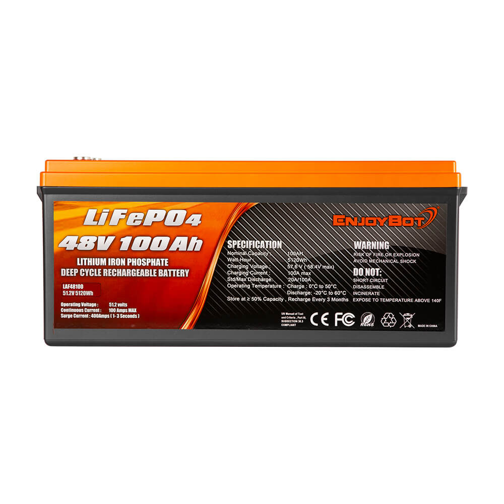 Enjoybot 48v 100ah LiFePO4 Battery