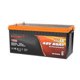 Enjoybot 48V 65AH LiFePO4 Lithium Golf Cart Battery, 3328Wh, 120A BMS