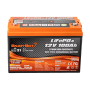 ENJOYBOT Used Second Hand Battery 12V 100AH LiFePO4 Lithium Battery