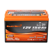 ENJOYBOT Used Second Hand Battery 12V 150AH LiFePO4 Lithium Battery